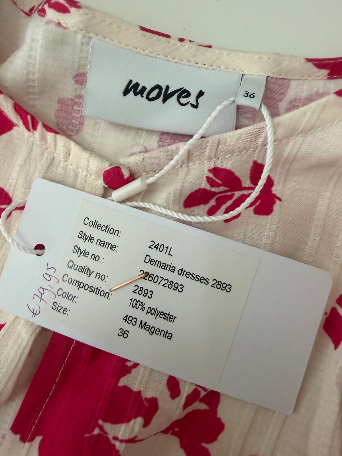 Moves jurk NIEUW S