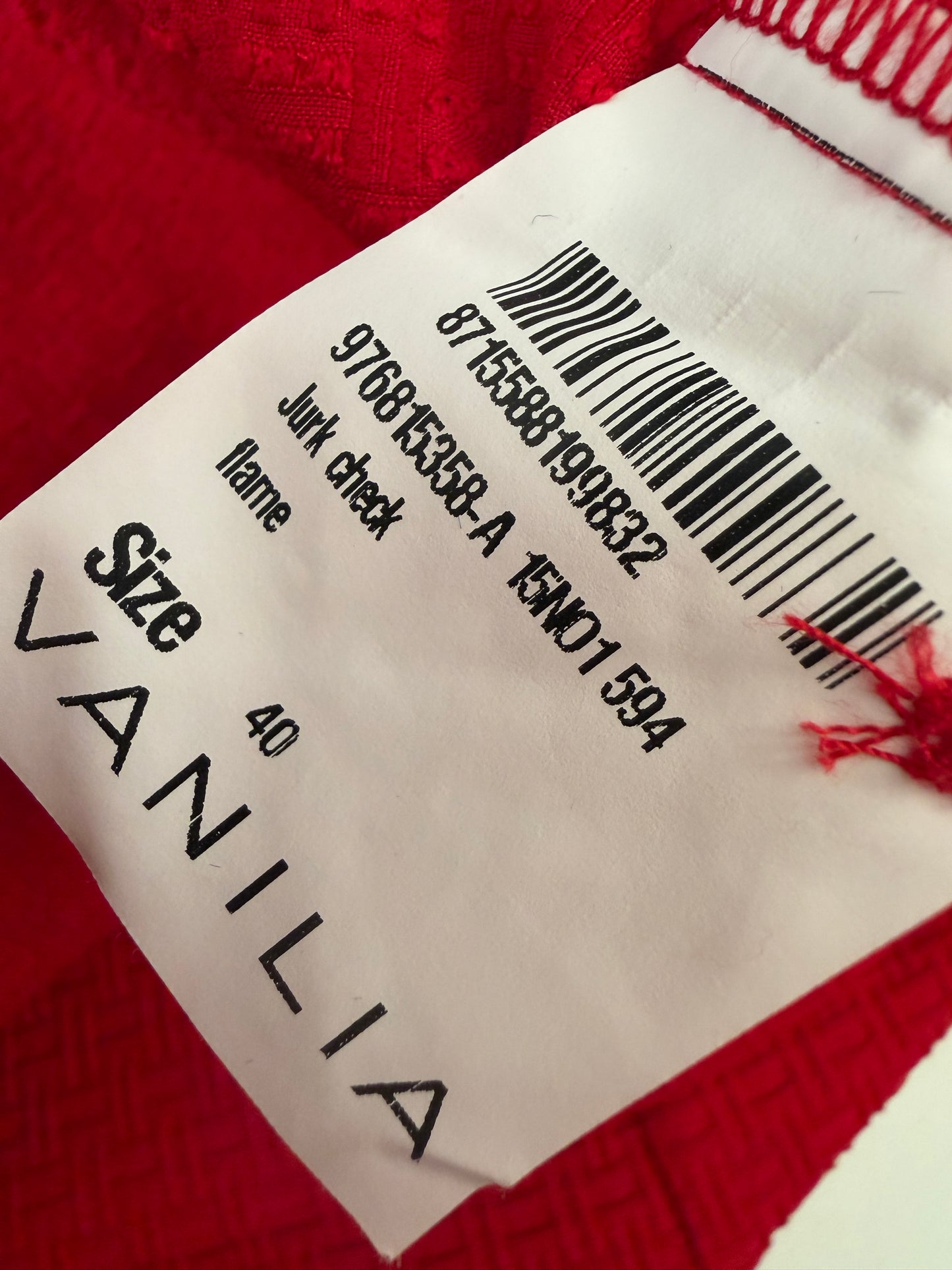 Vanilia jurk L