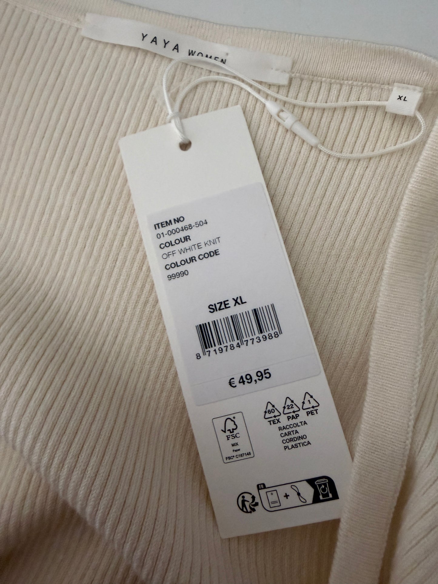 Yaya top NIEUW XL