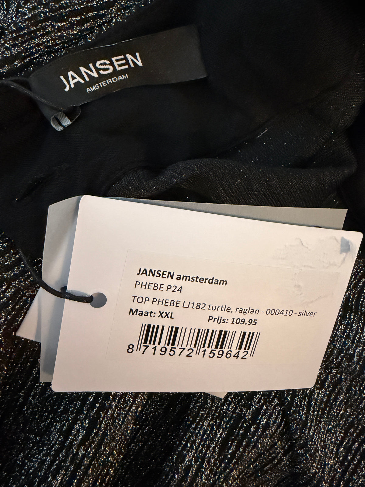 Jansen Amsterdam shirt lange mouw NIEUW XXL