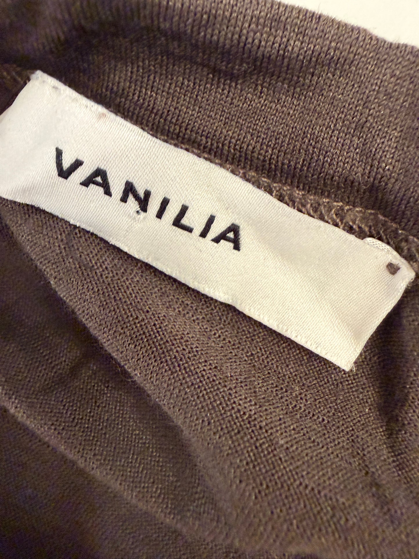 Vanilia shirt lange mouw XS