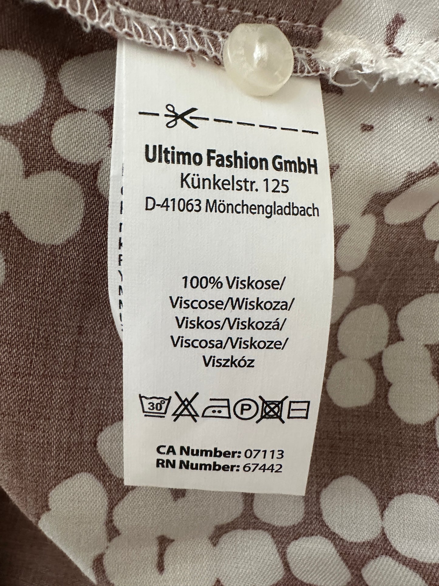Milano Italy blouse NIEUW M