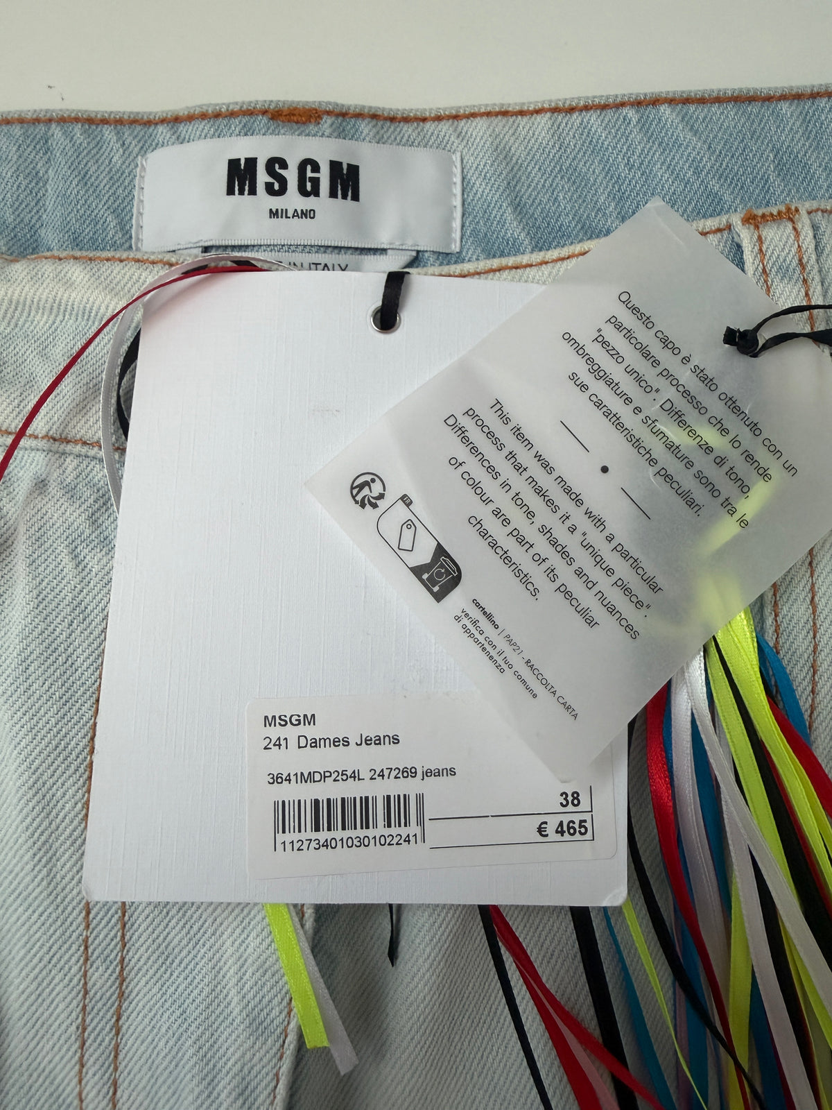 MSGM spijkerbroek NIEUW 28