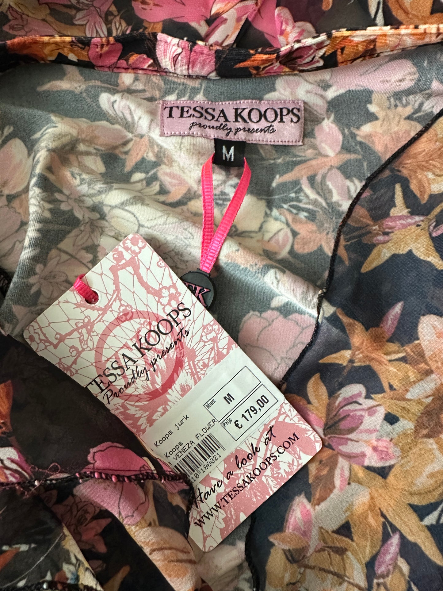 Tessa Koops jurk NIEUW M