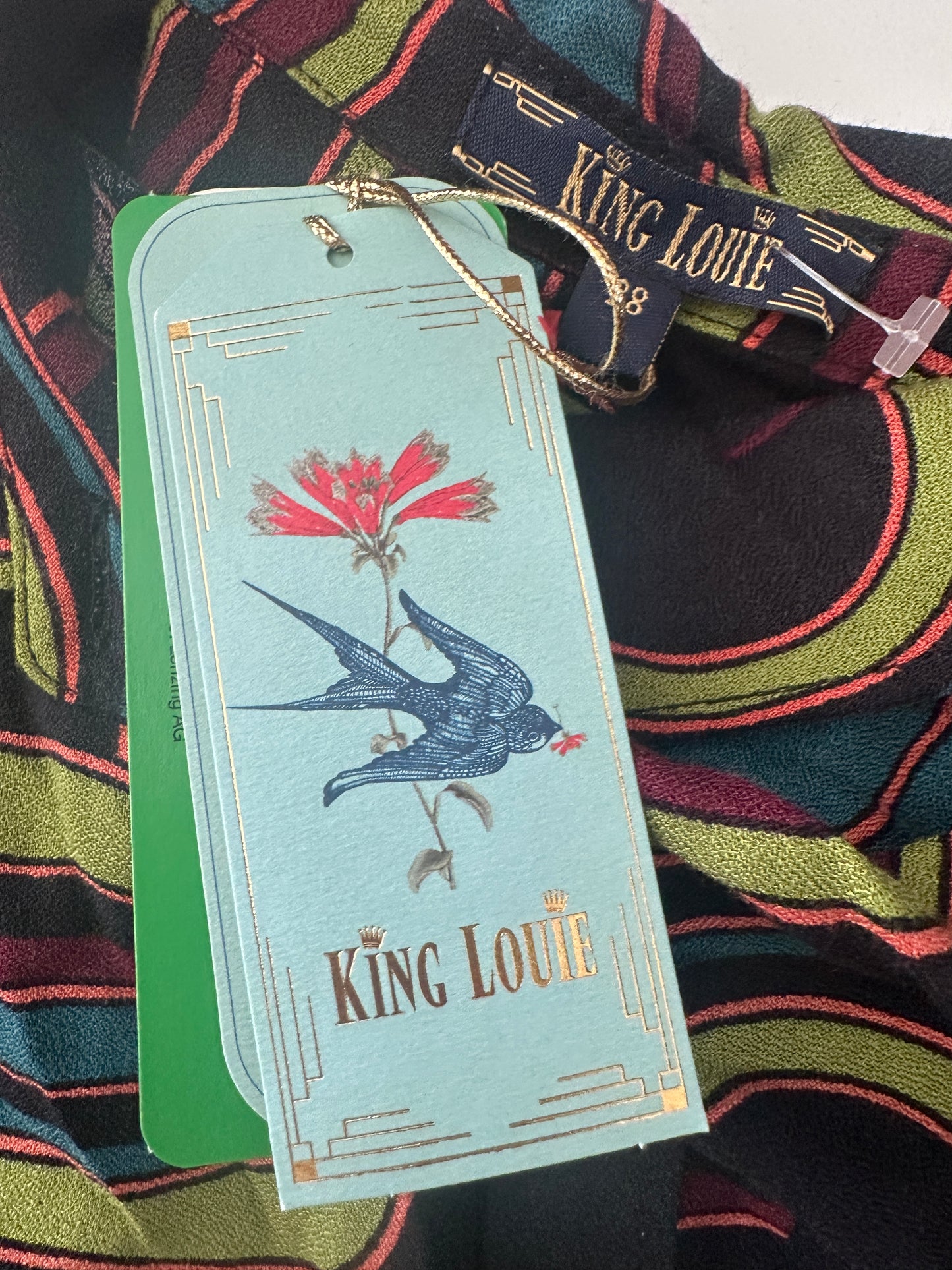 King Louie jurk NIEUW M