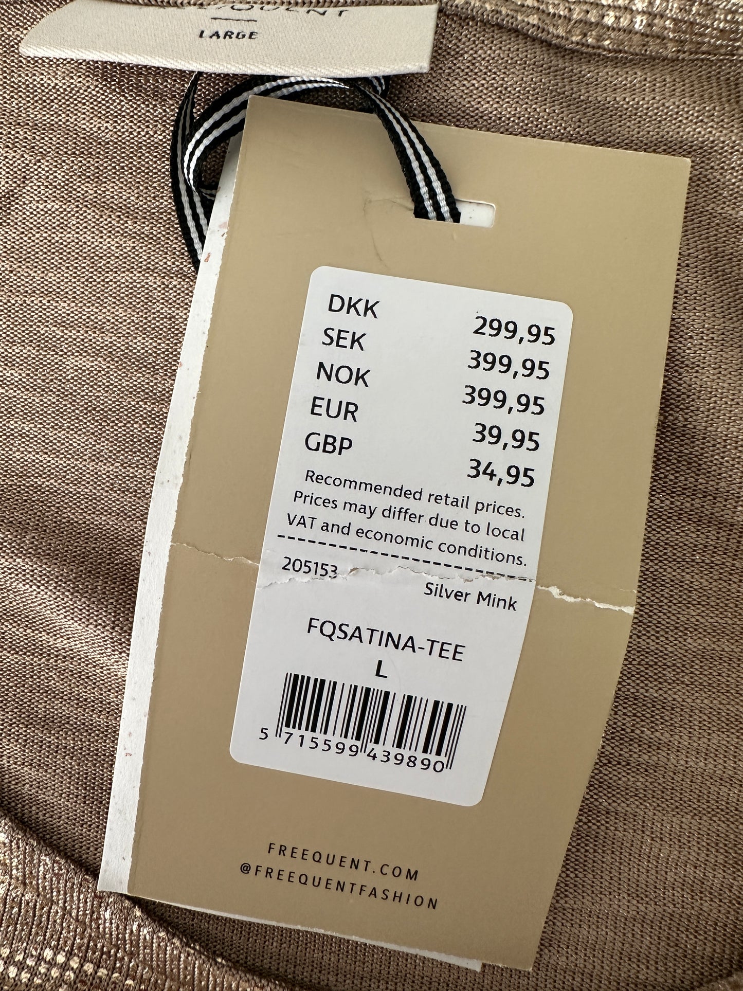 Freequent shirt NIEUW L