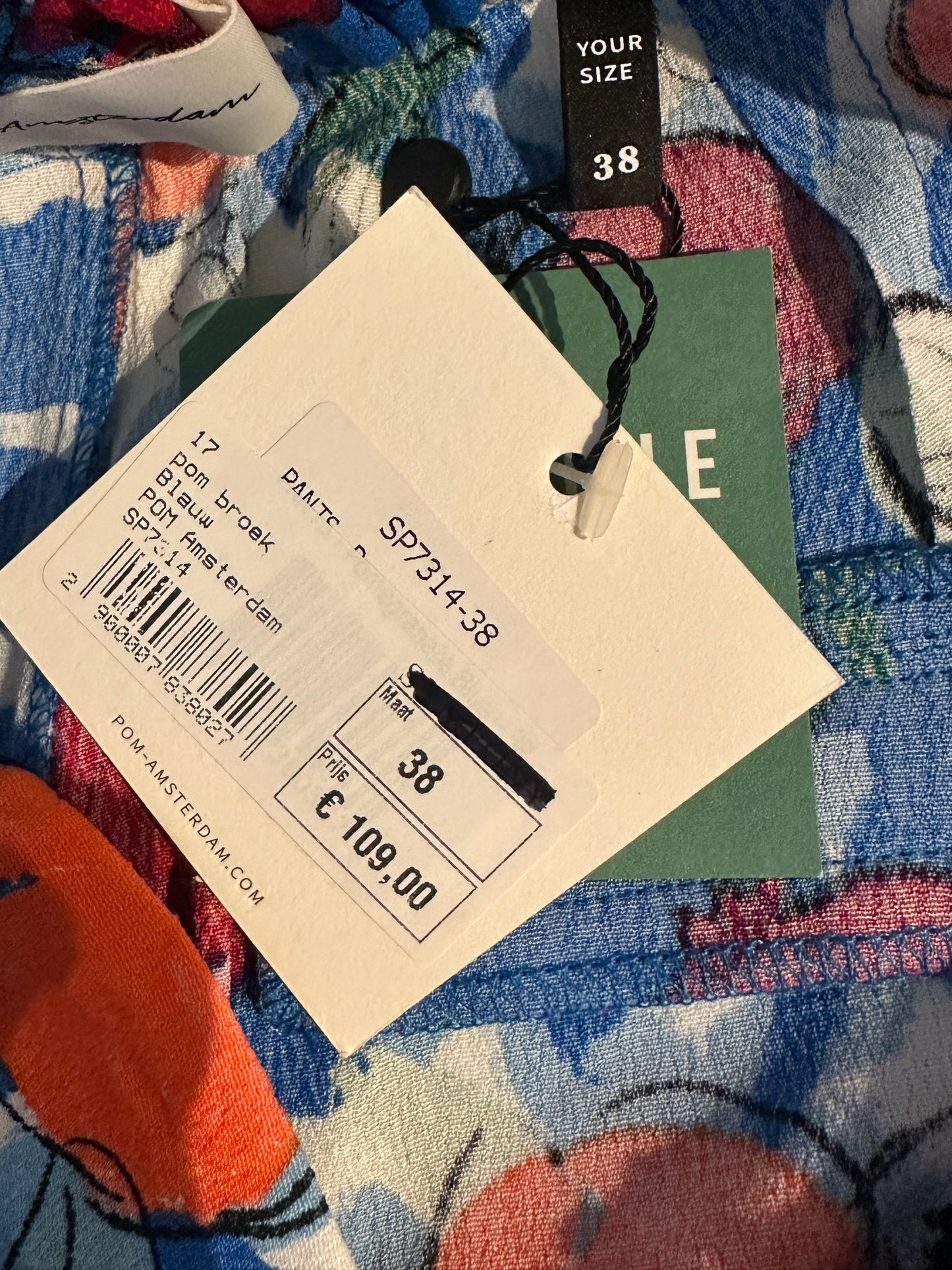 Pom Amsterdam broek NIEUW M