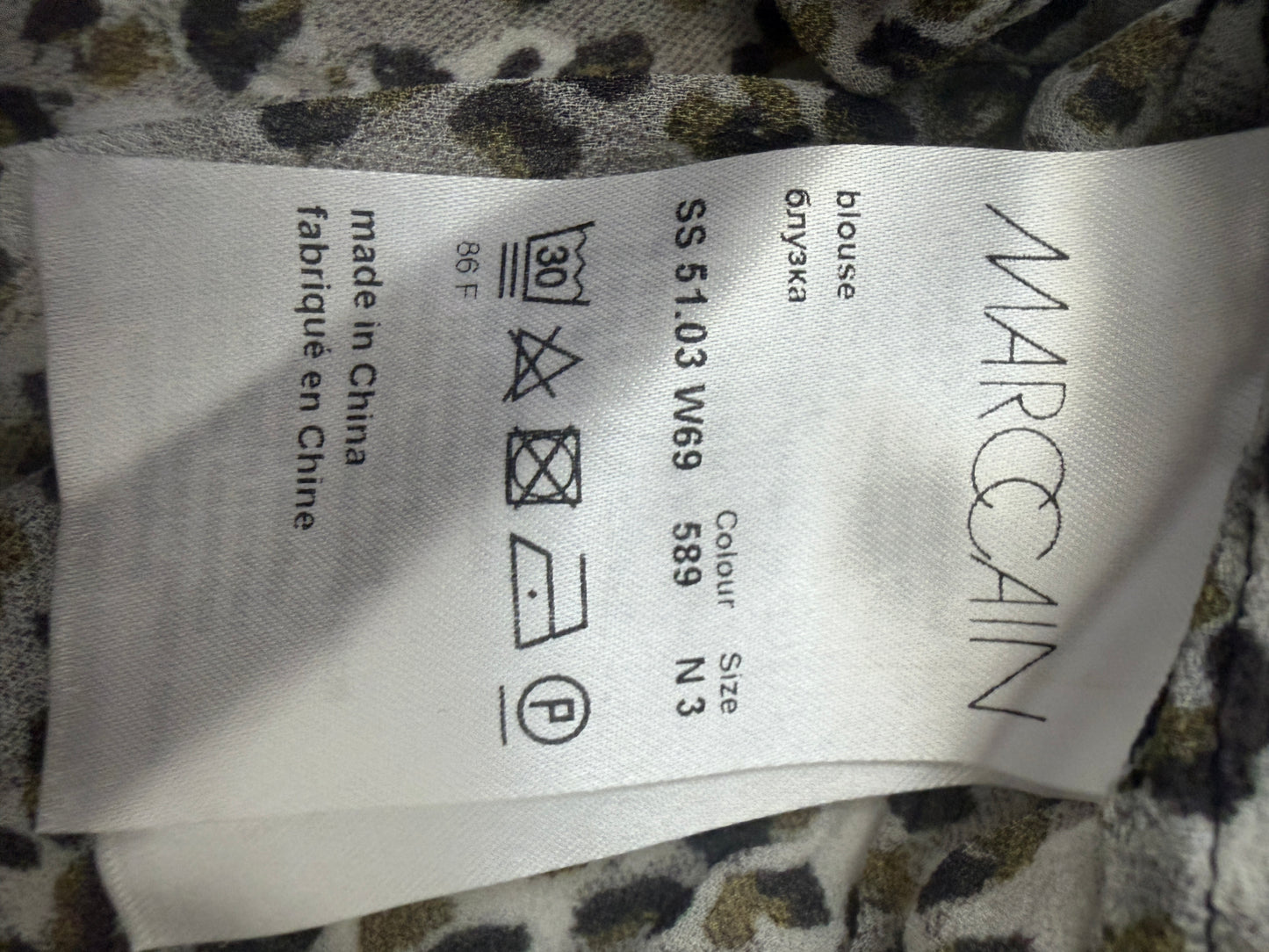 Marc Cain shirt lange mouw M