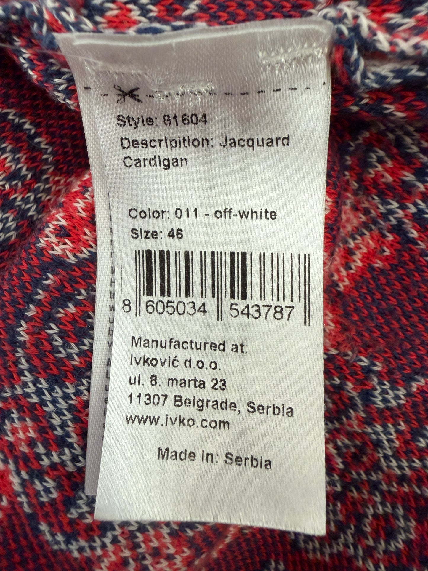 Ivko vest XXL