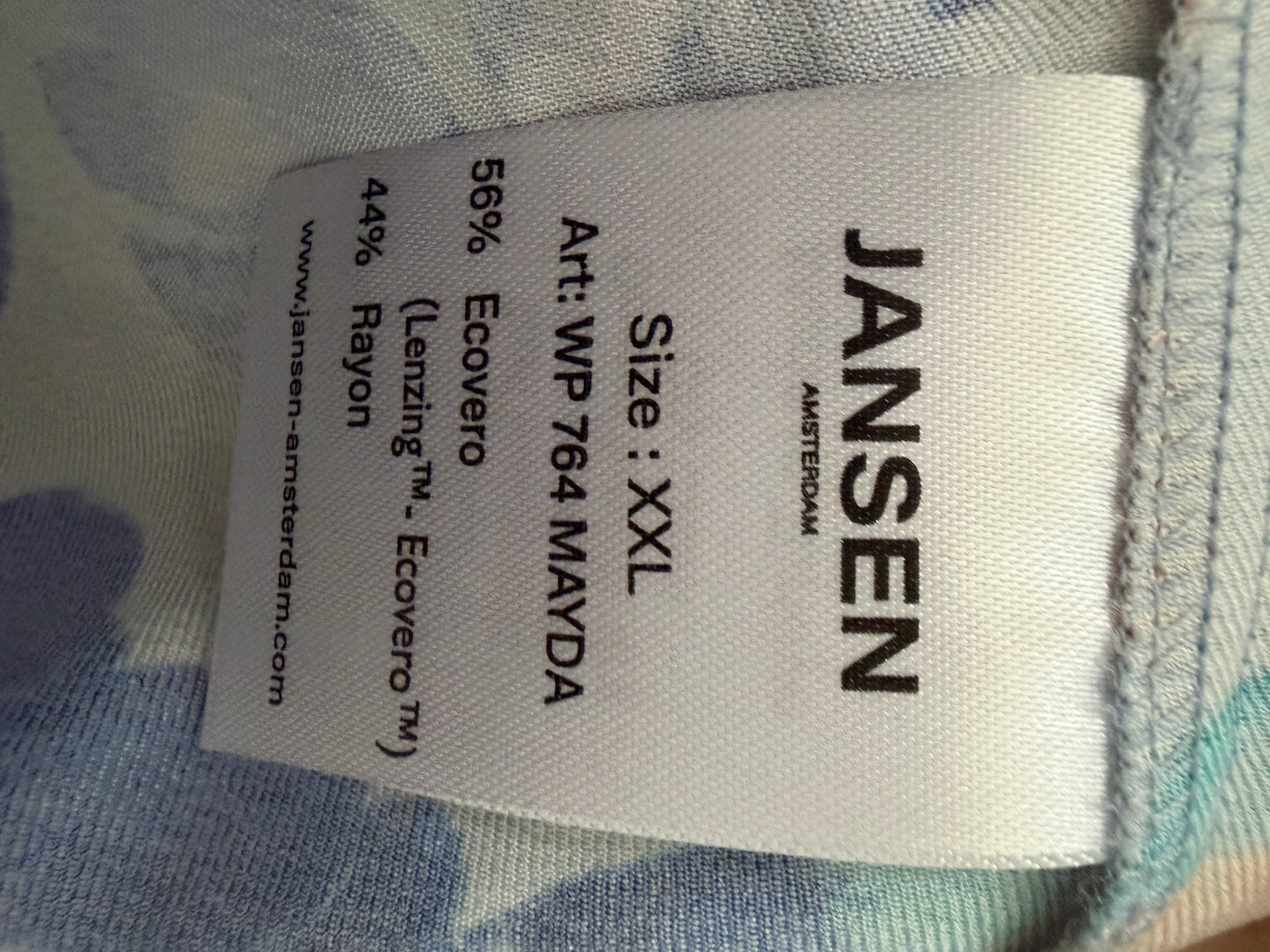Jansen Amsterdam blouse NIEUW XXL