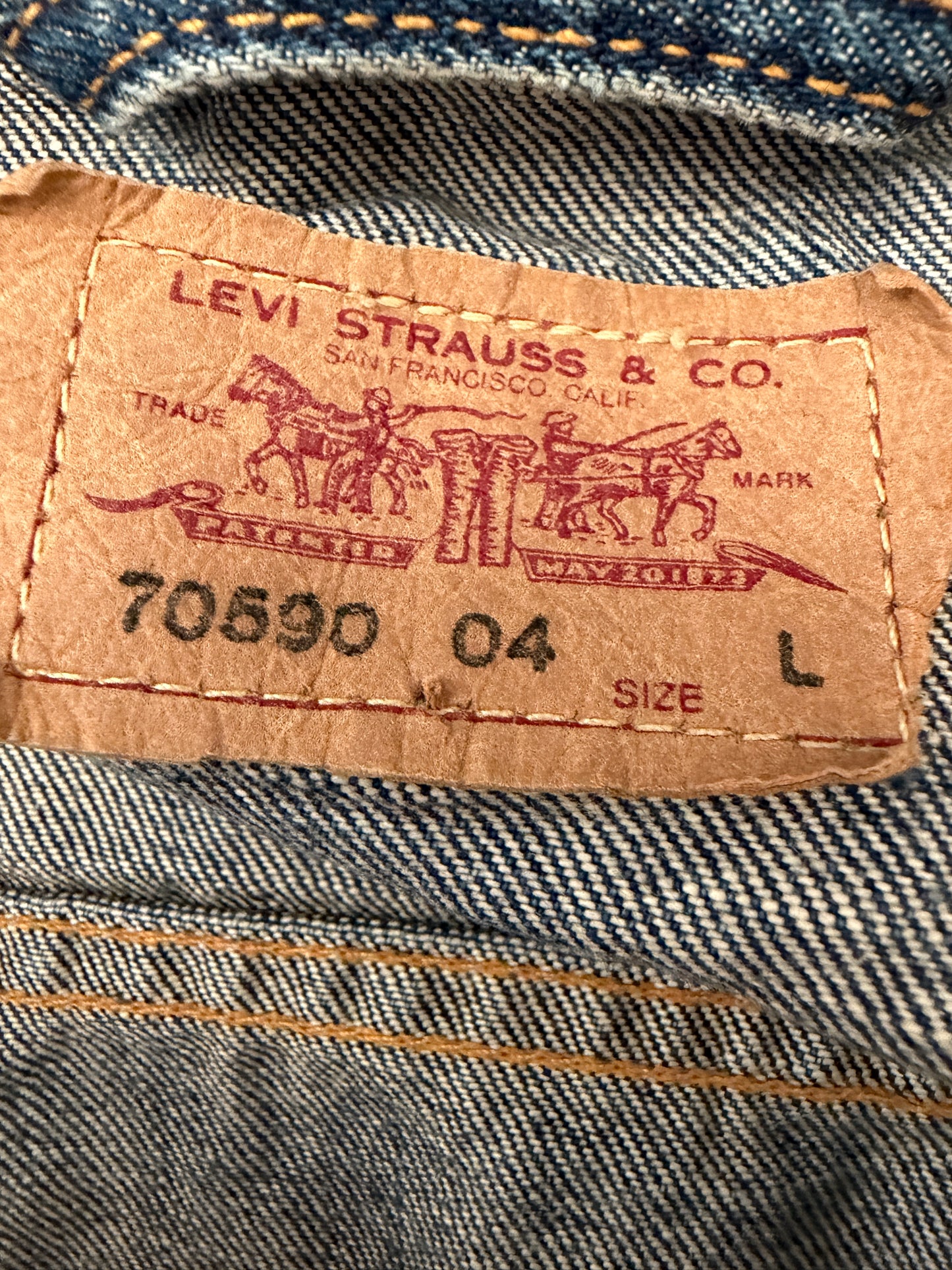 Levi's spijkervest M