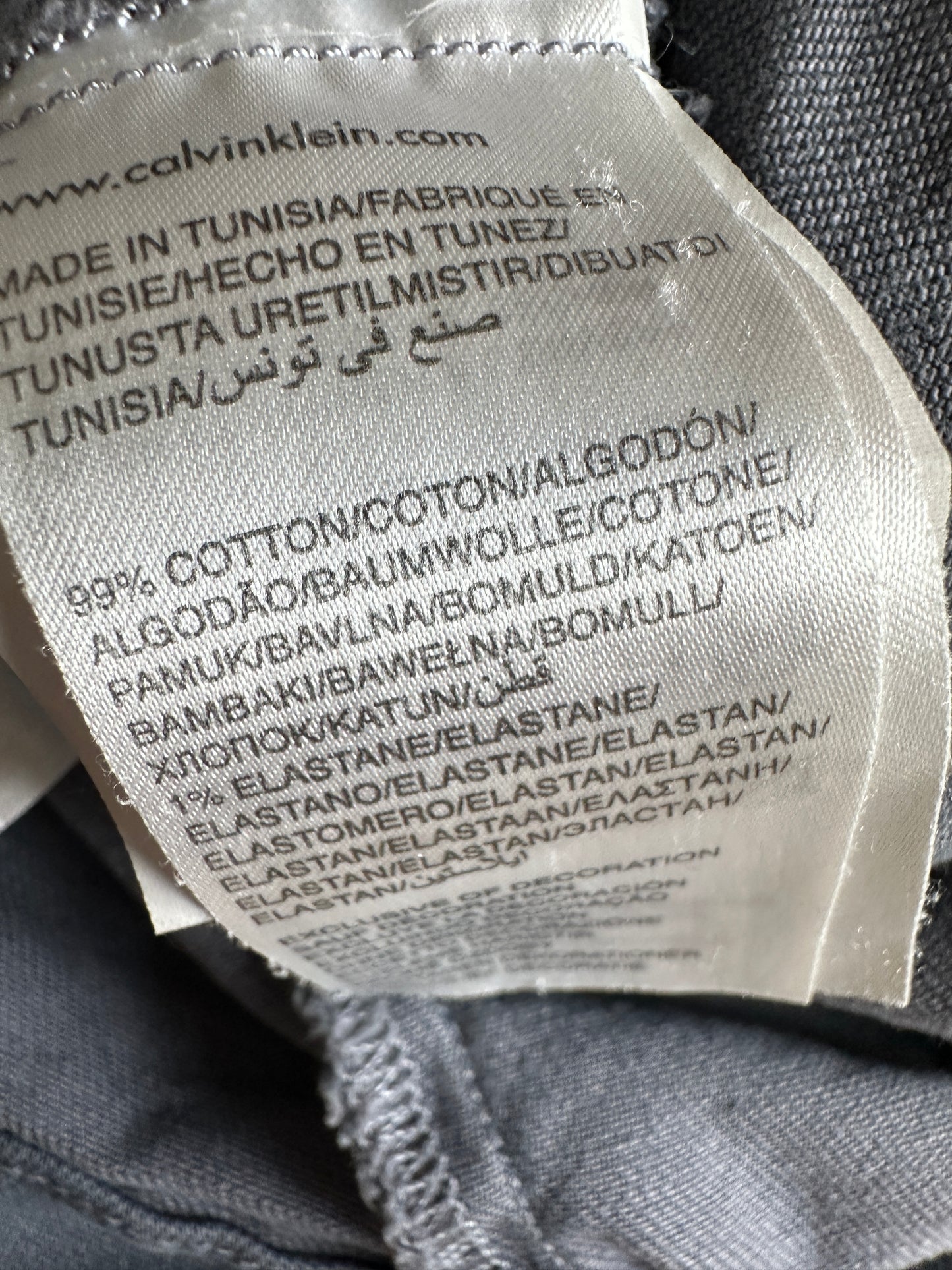 Calvin Klein spijkervest XS