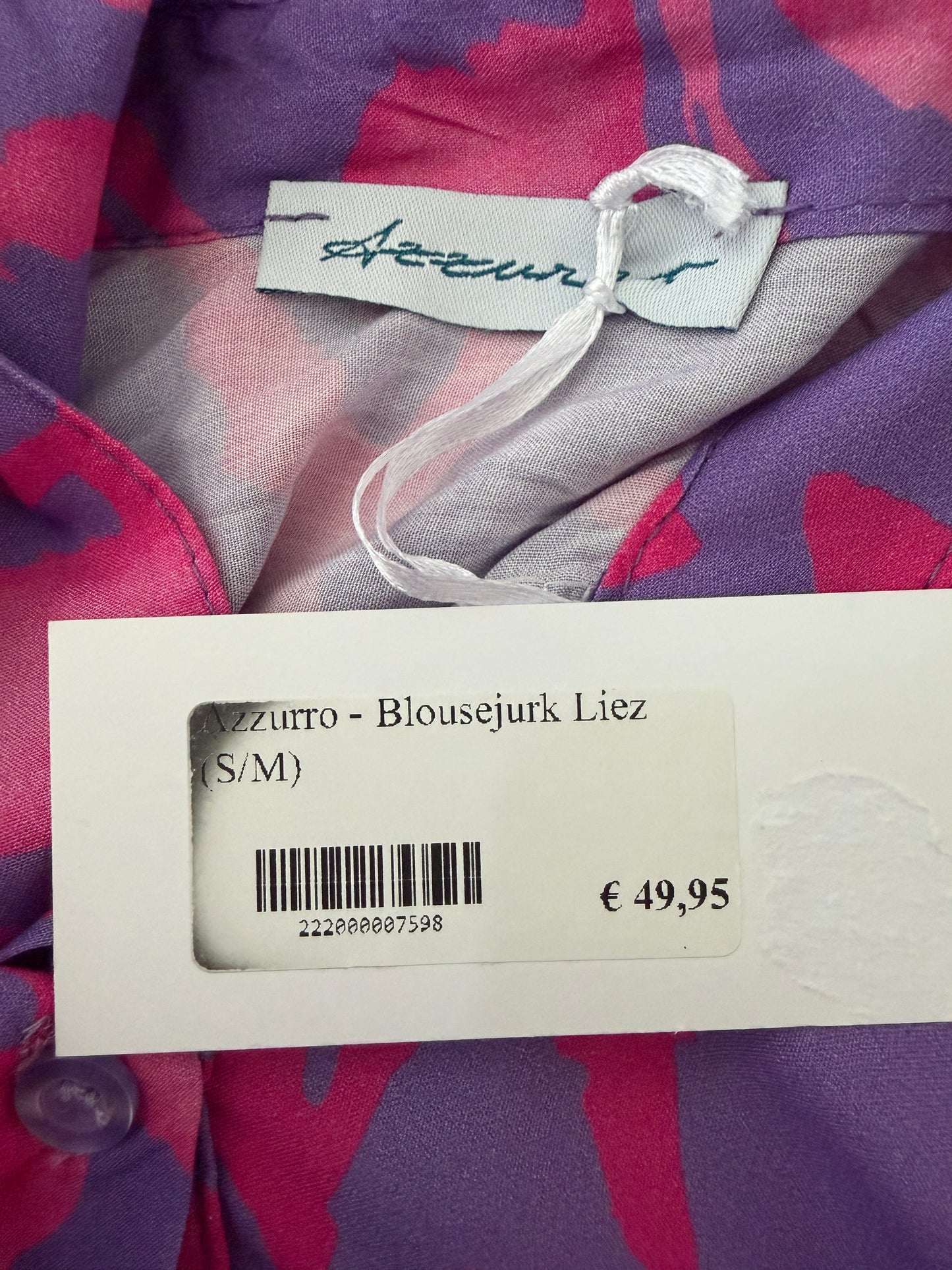 Azzurro jurk NIEUW S/M