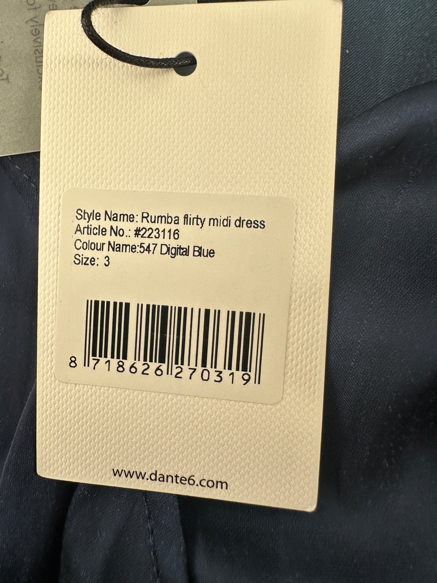 Dante6 jurk NIEUW M