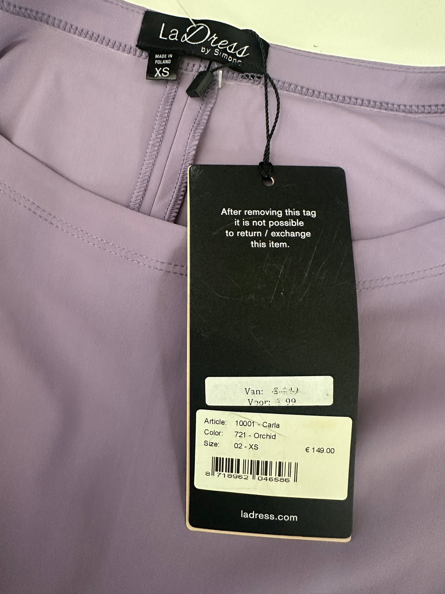 LaDress jurk NIEUW XS