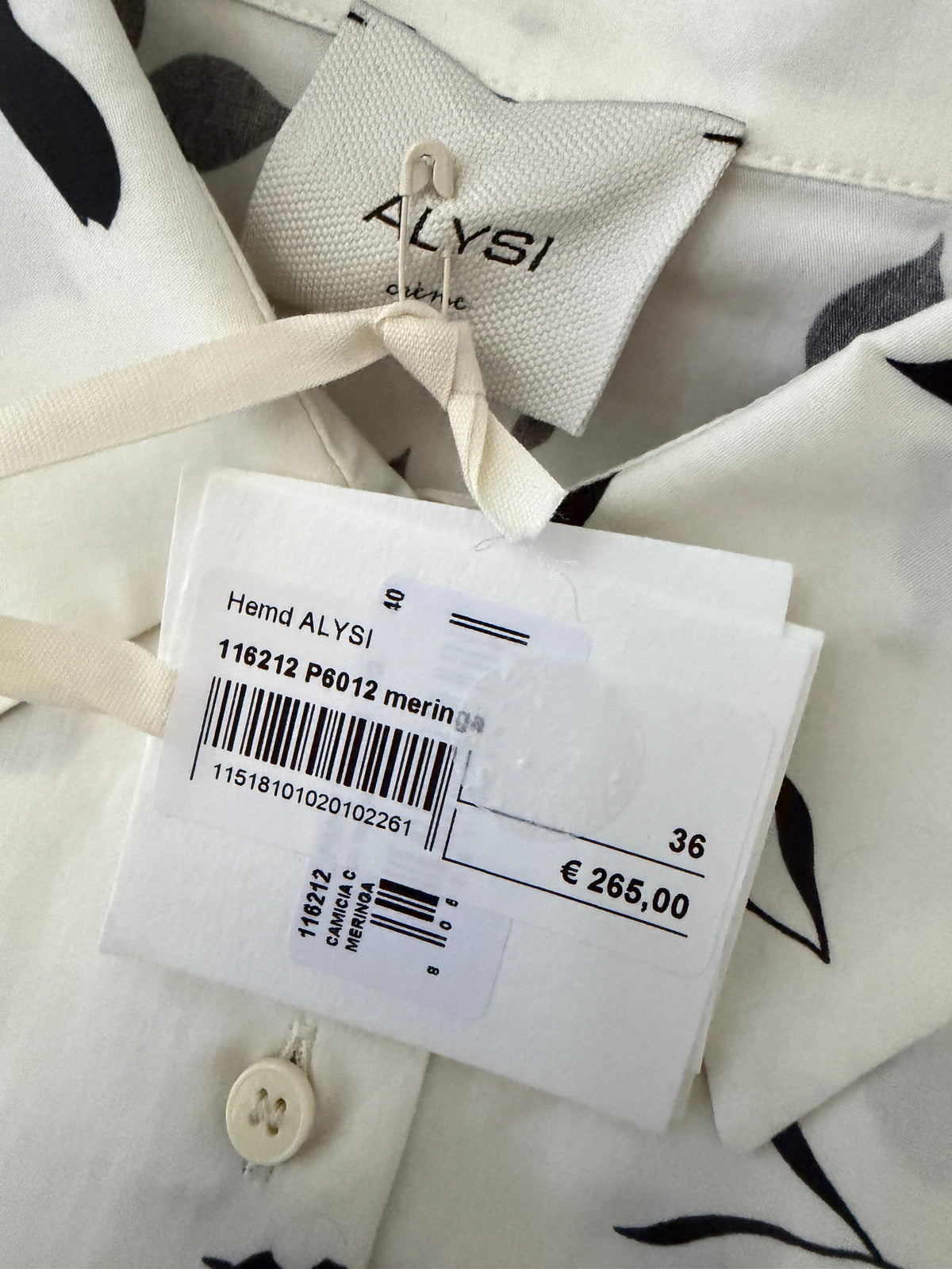 Alysi blouse NIEUW S