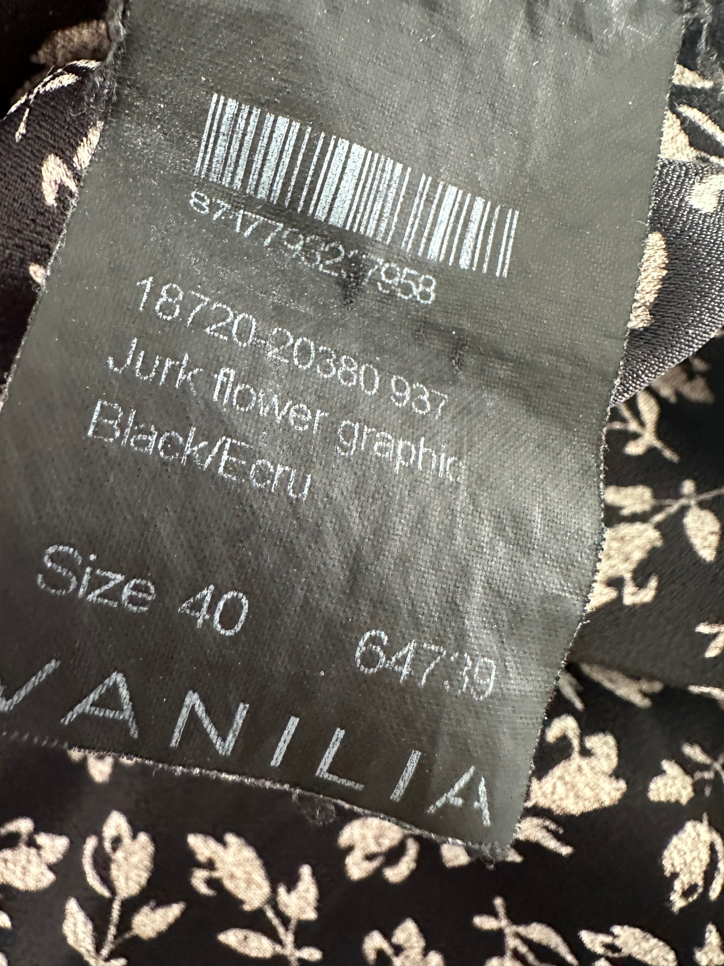 Vanilia jurk L