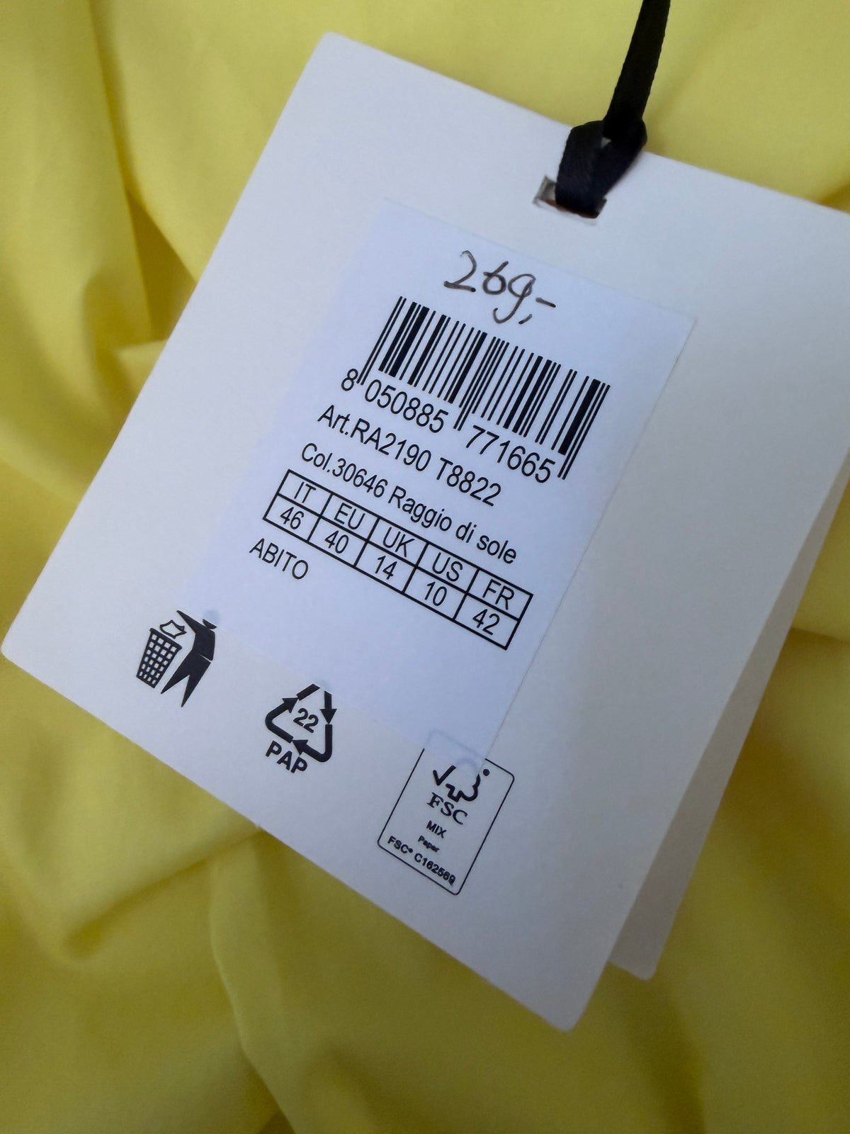 Blumarine jurk NIEUW L
