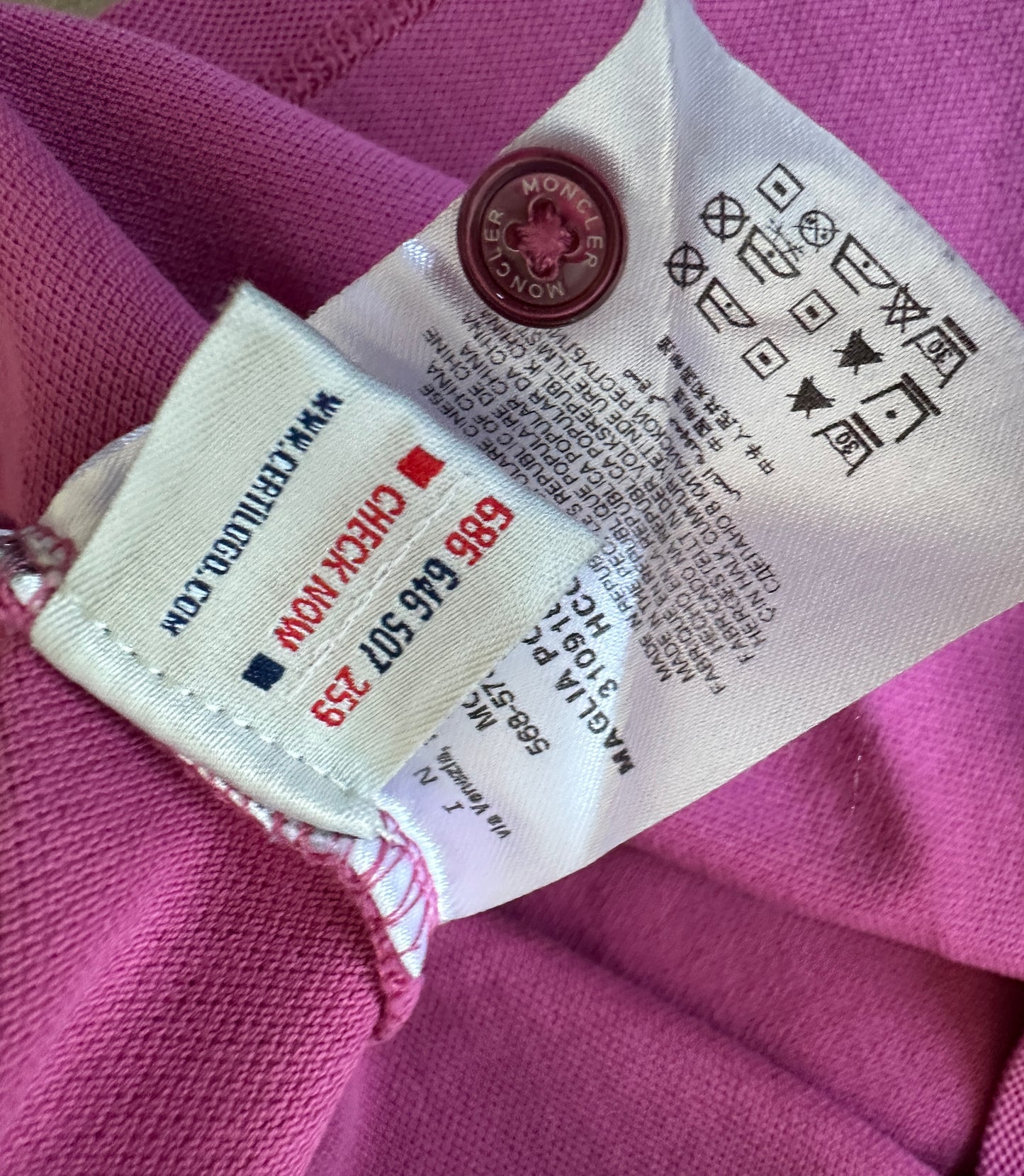 Moncler polo S