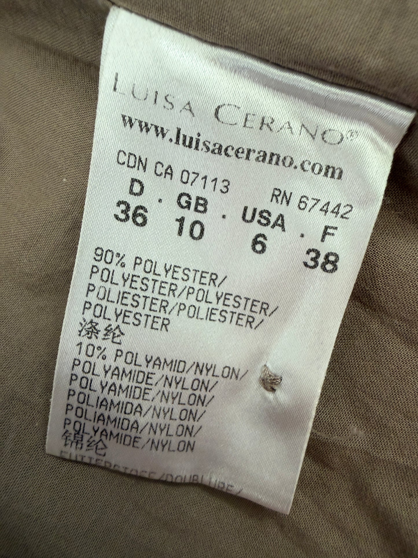 Luisa Cerano jurk M
