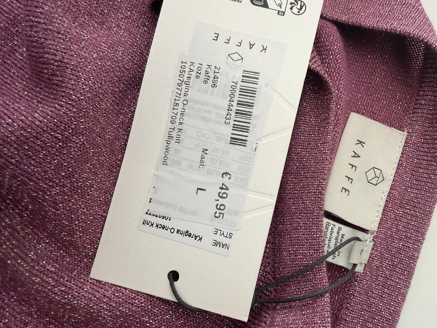 Kaffe trui NIEUW (meerdere maten)