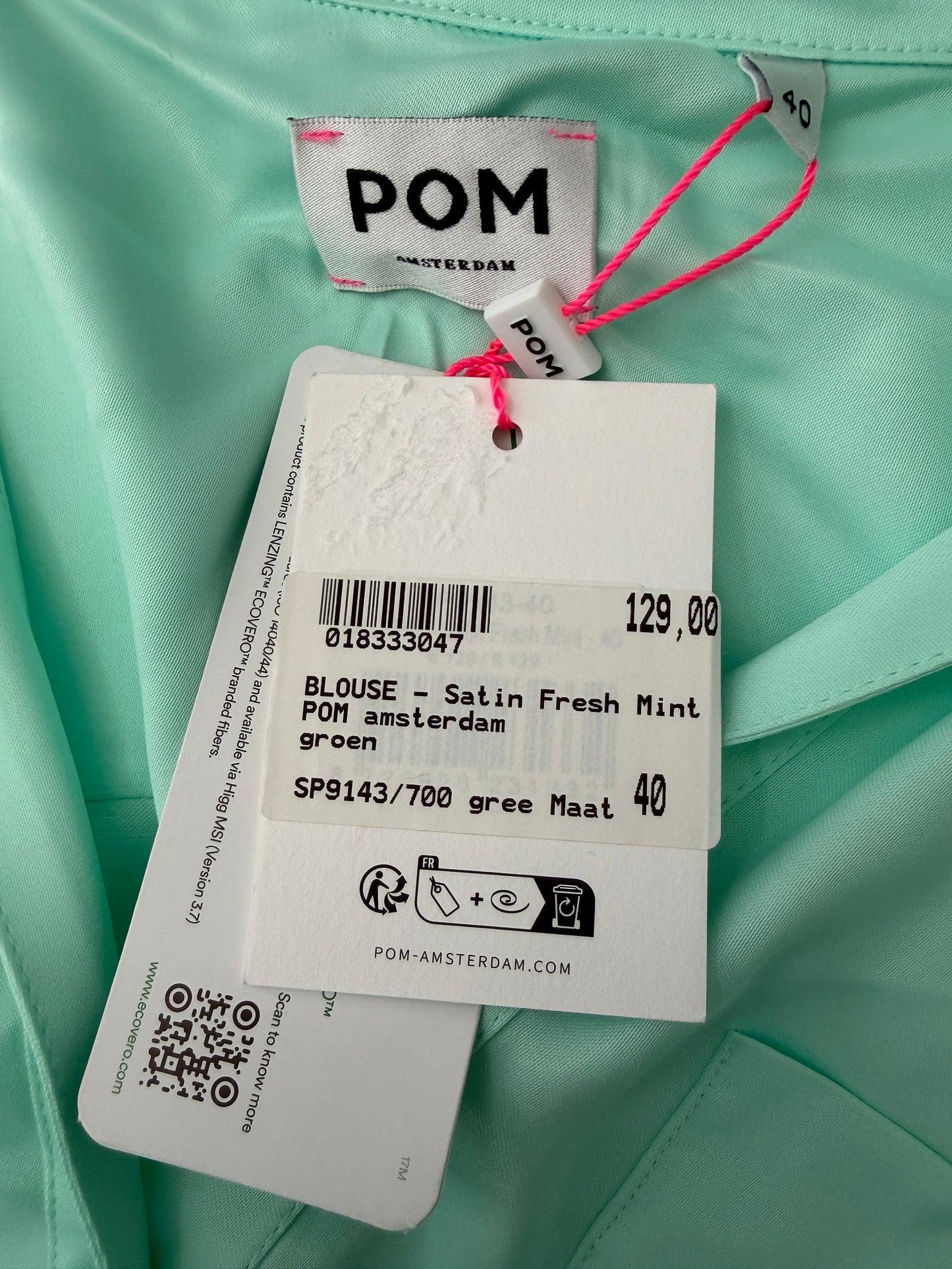 Pom Amsterdam blouse NIEUW (meerdere maten)