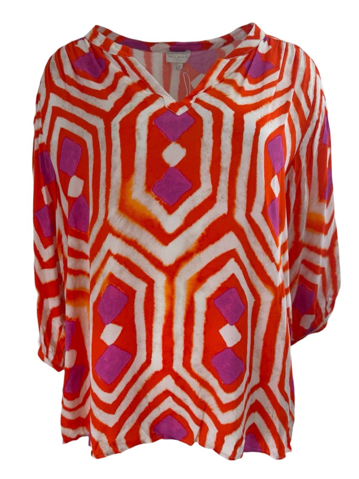 Milano Italy shirt lange mouw NIEUW L