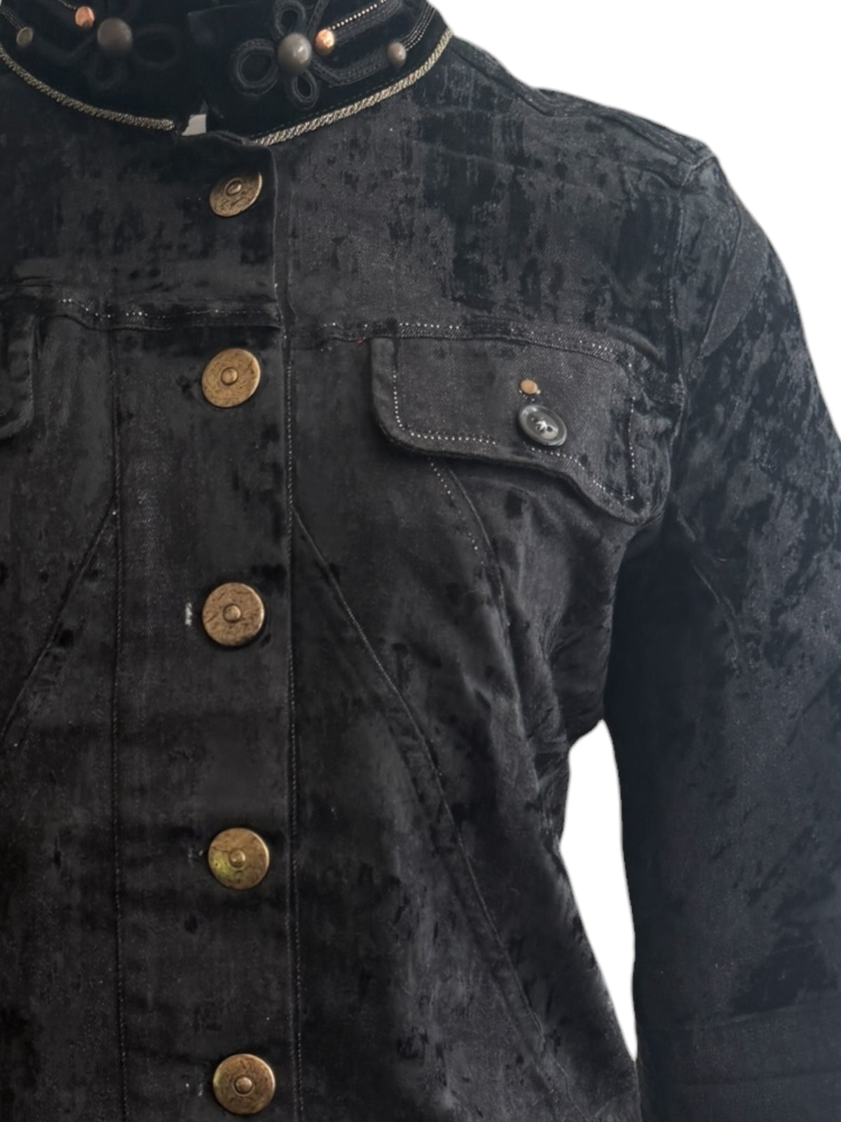 Hochwertige Jeansweste M